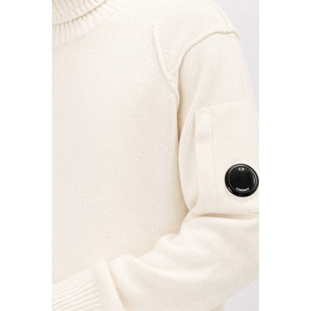 C.P. Company Men's White Sweater