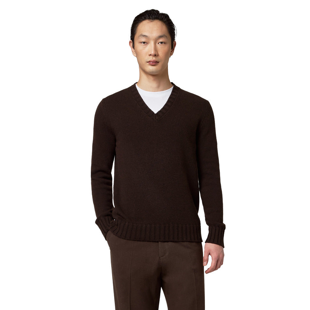 Alpha Studio Men's Brown Sweater