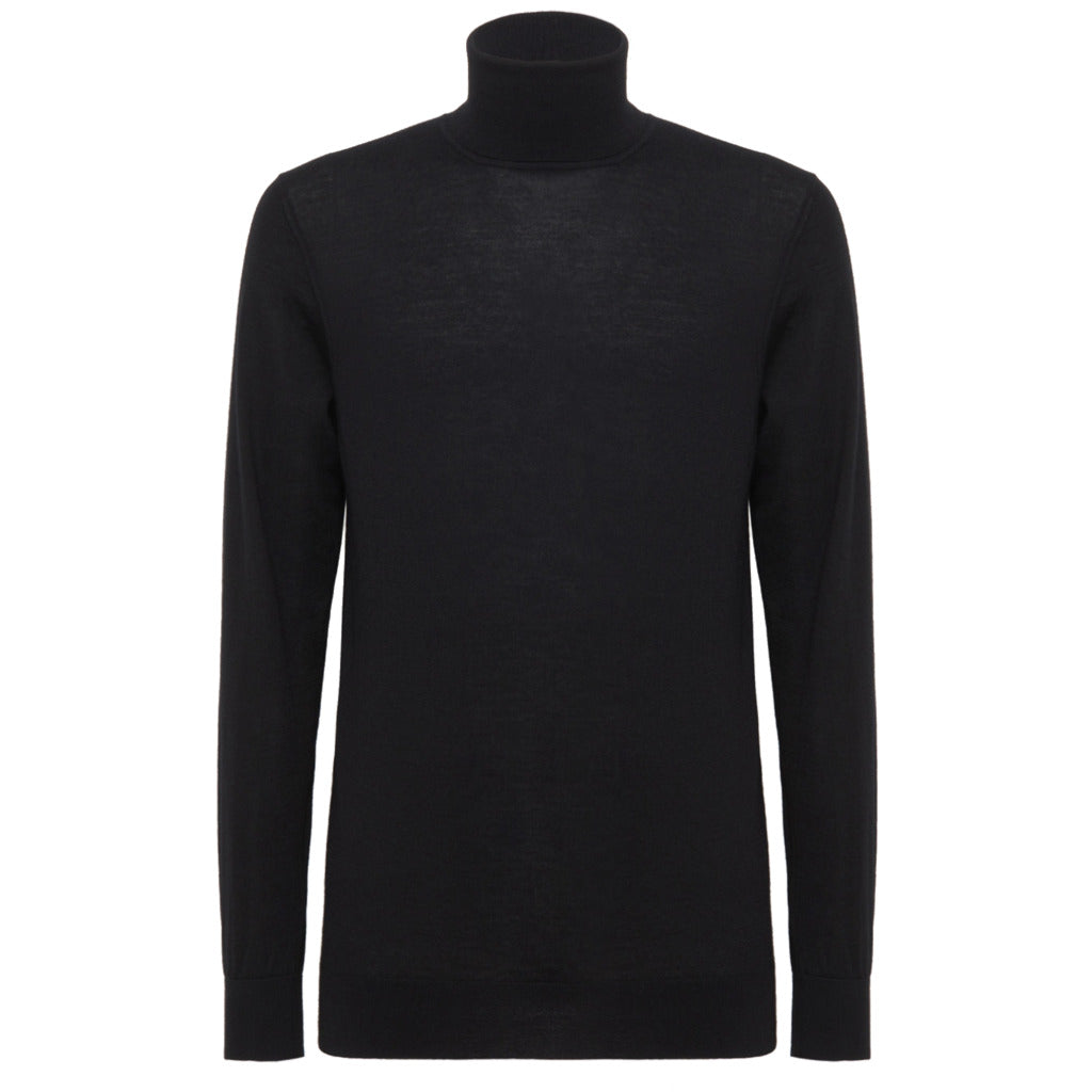 Alpha Studio Men's Black Sweater