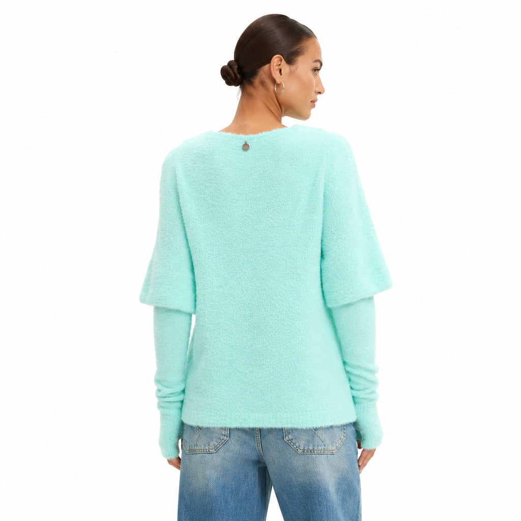 Patrizia Pepe Women's Light Blue Sweater
