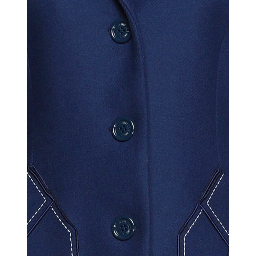 Love Moschino Women's Blue Coat