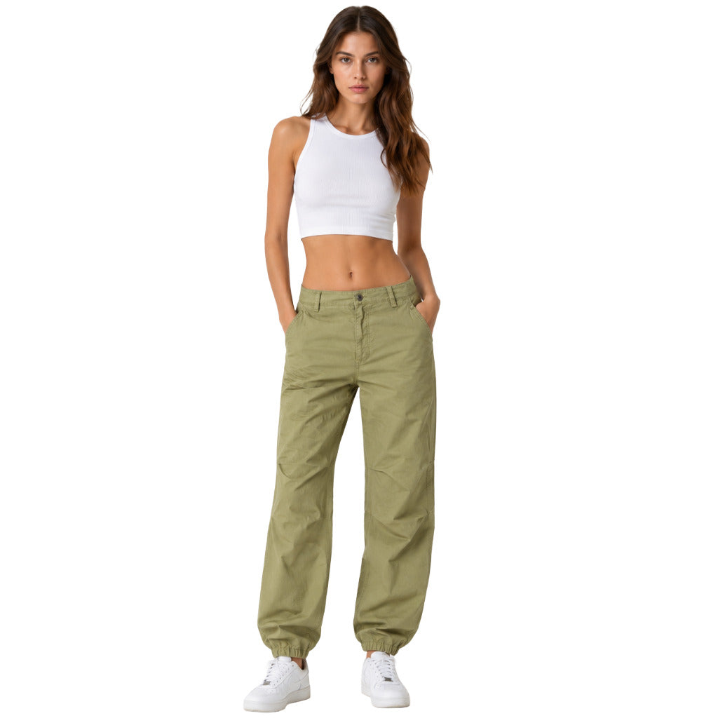 Pinko Women's Green Trousers