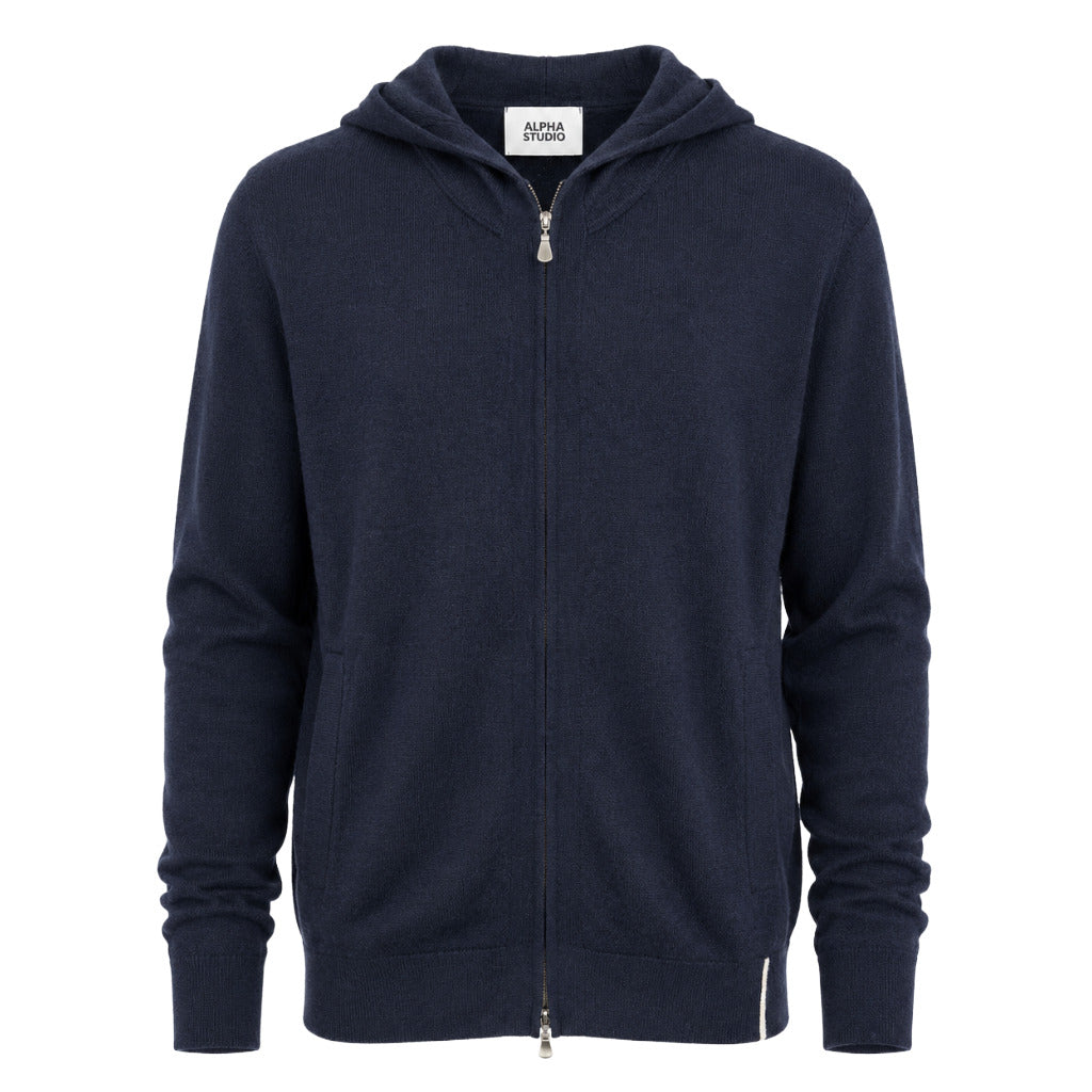 Alpha Studio Men's Blue Sweatshirt