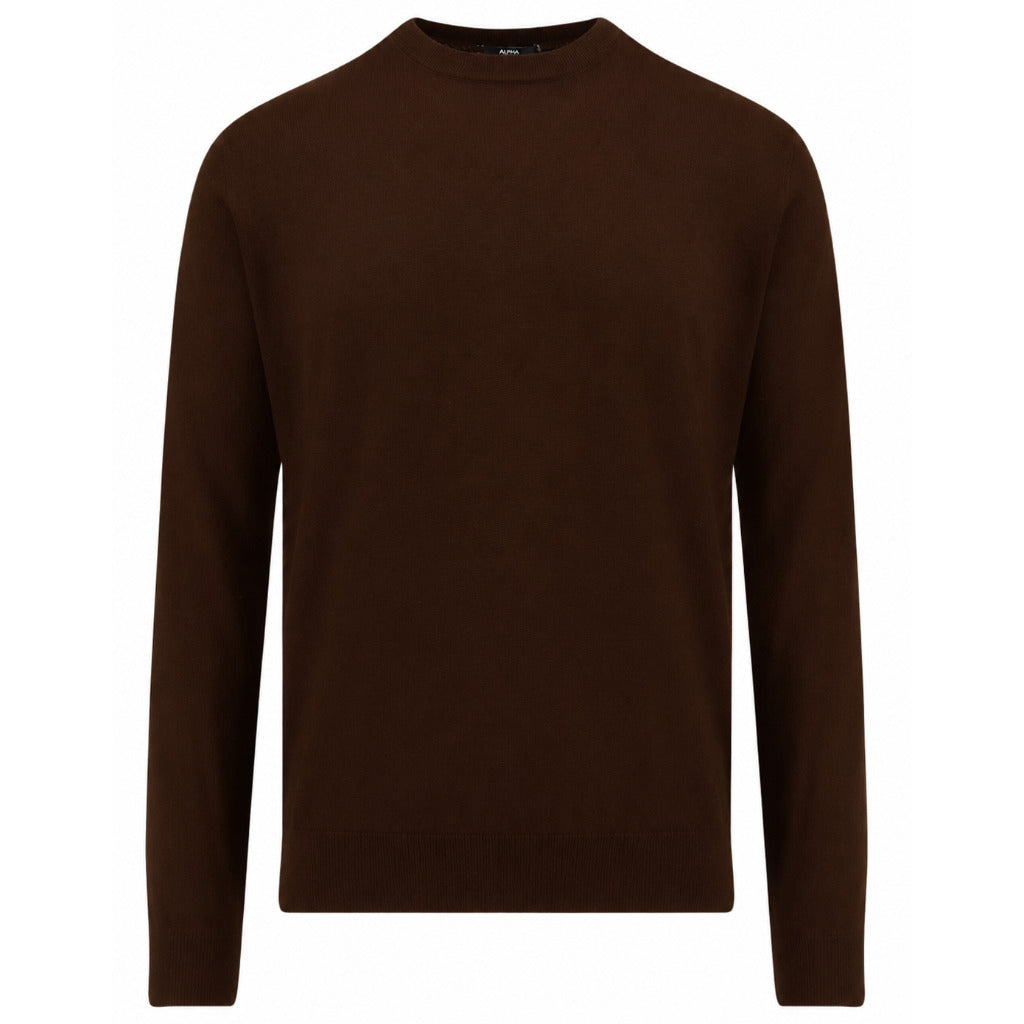 Alpha Studio Men's Brown Sweater