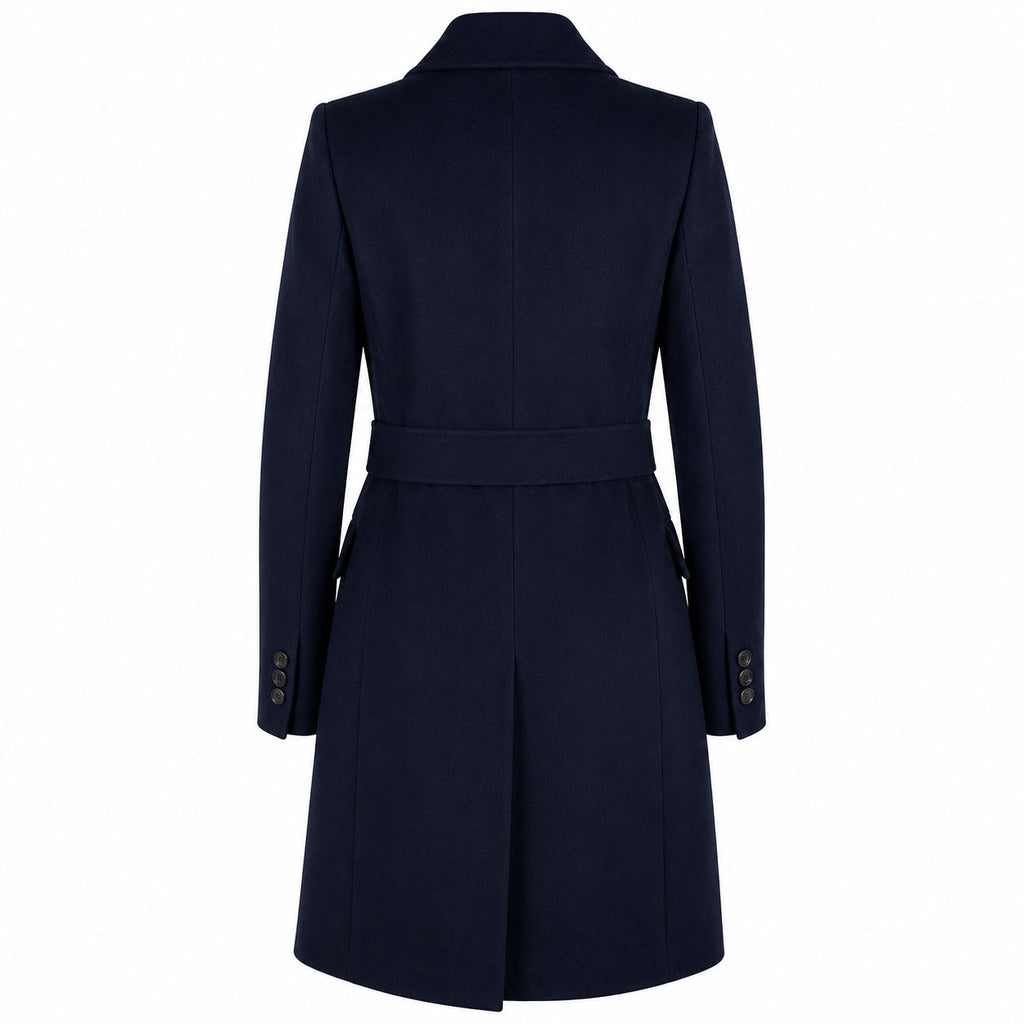 Loro Piana Fabric Women's Blue Coat