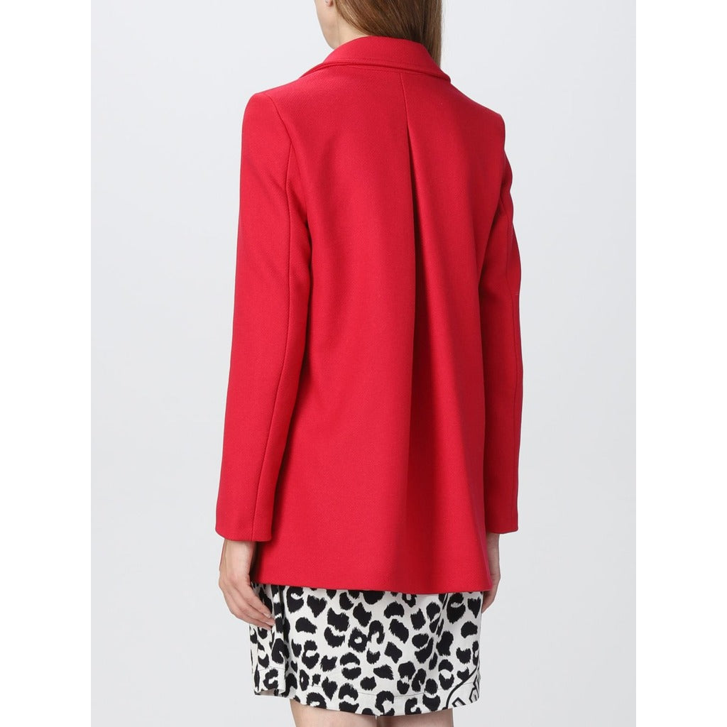 Love Moschino Women's Red Coat
