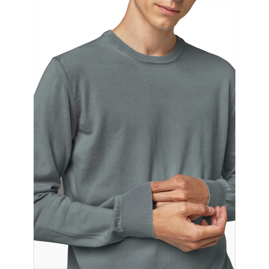 Alpha Studio Men's Grey Sweater