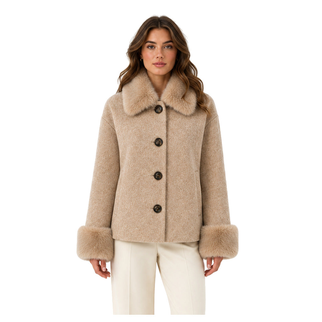 Loro Piana Fabric Women's Camel Coat
