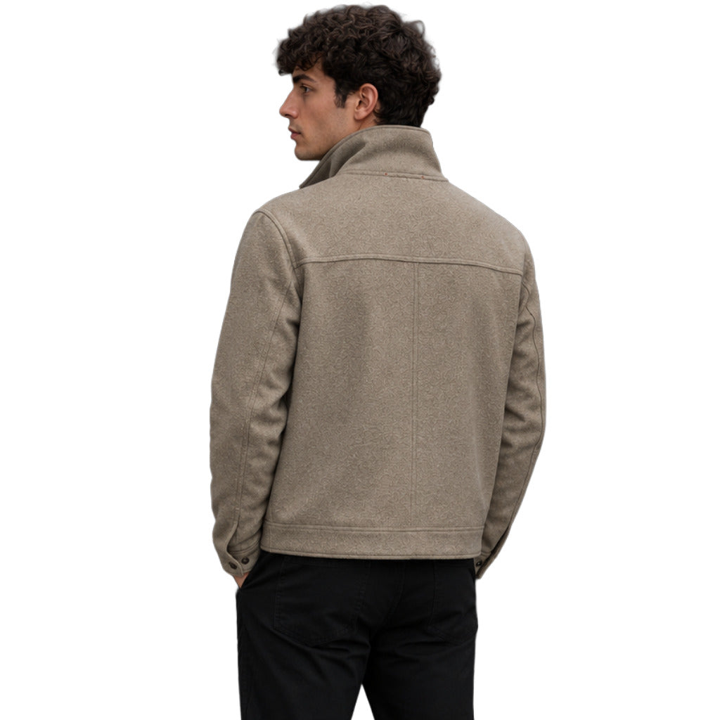 Parajumpers Men's Beige Compact Wool Jacket
