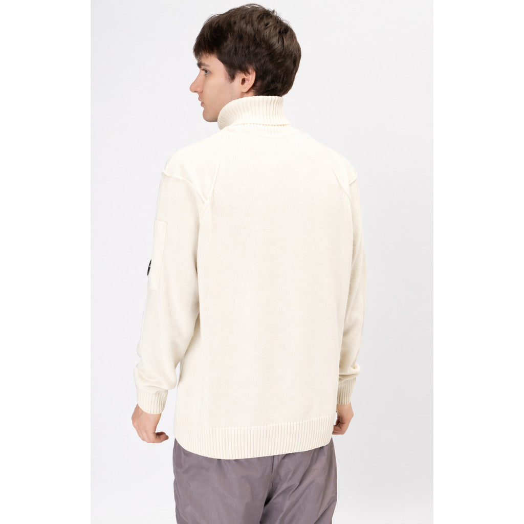 C.P. Company Men's White Sweater