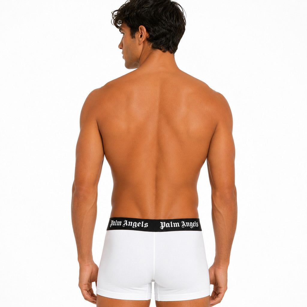 Palm Angels Men's White Underwear