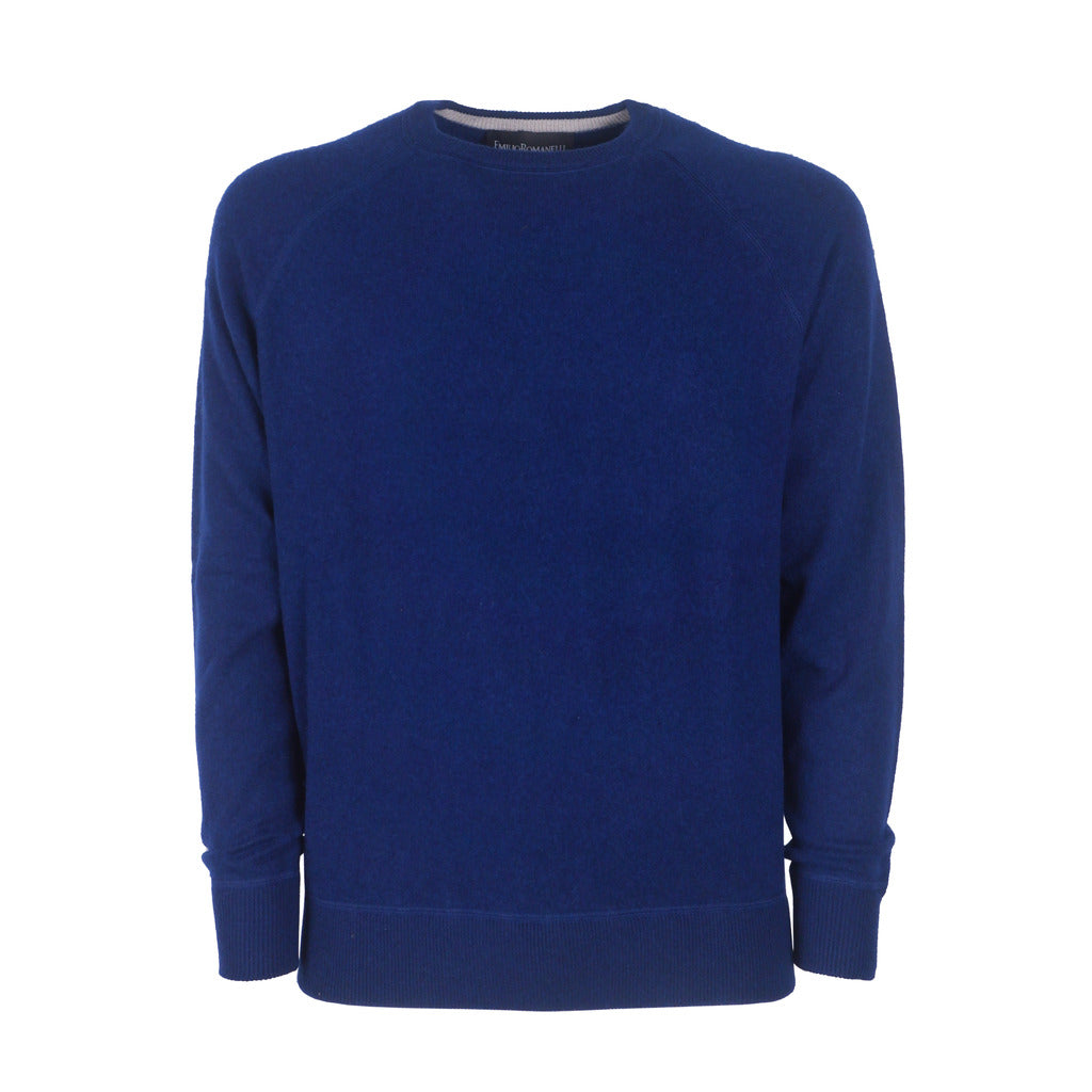 Emilio Romanelli Men's Blue Sweater