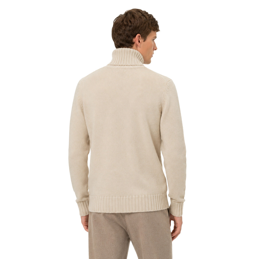 Alpha Studio Men's Beige Sweater