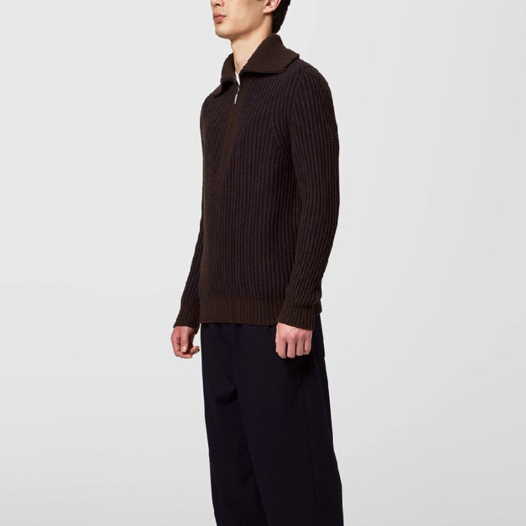 Alpha Studio Men's Brown Sweater