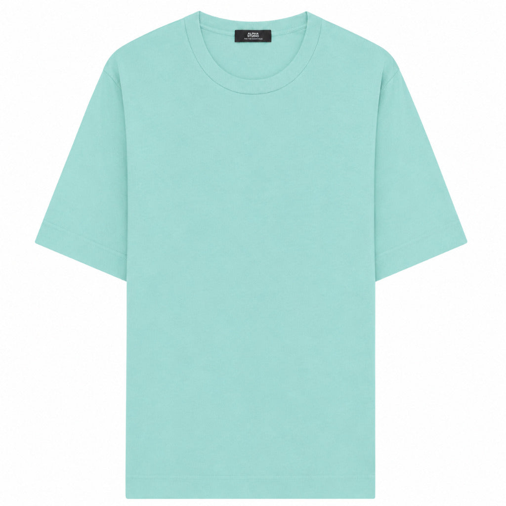 Alpha Studio Men's Green T-shirt