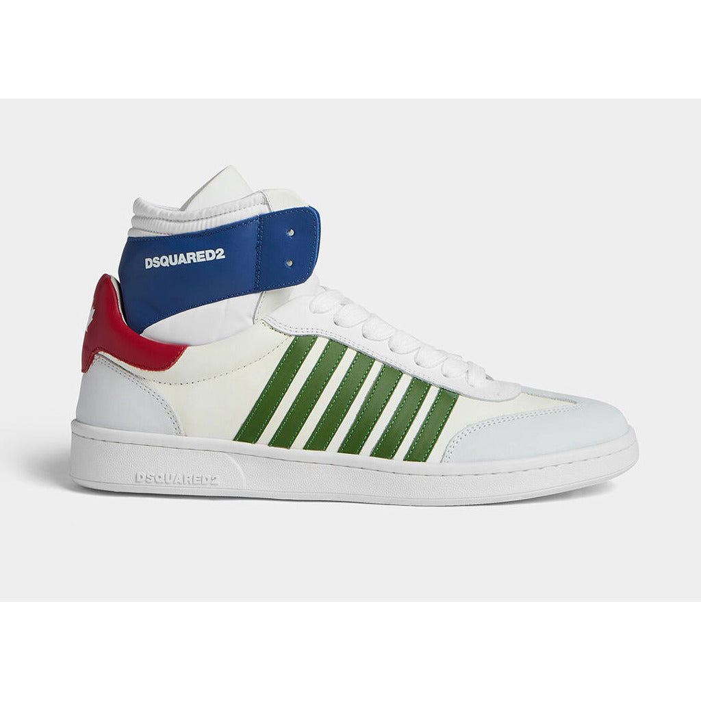 Dsquared2 Men's White High-Top Sneakers (Second Choice)