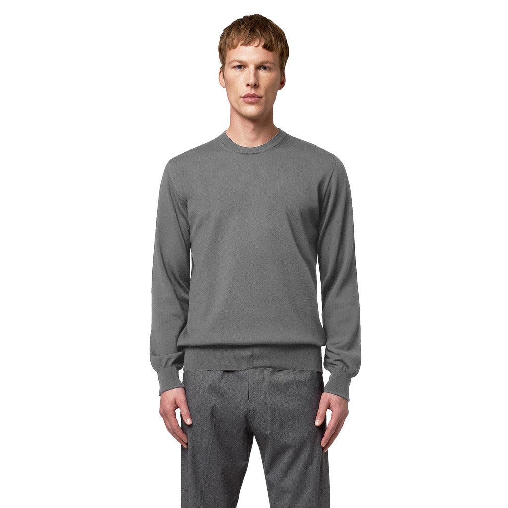Alpha Studio Men's Grey Sweater