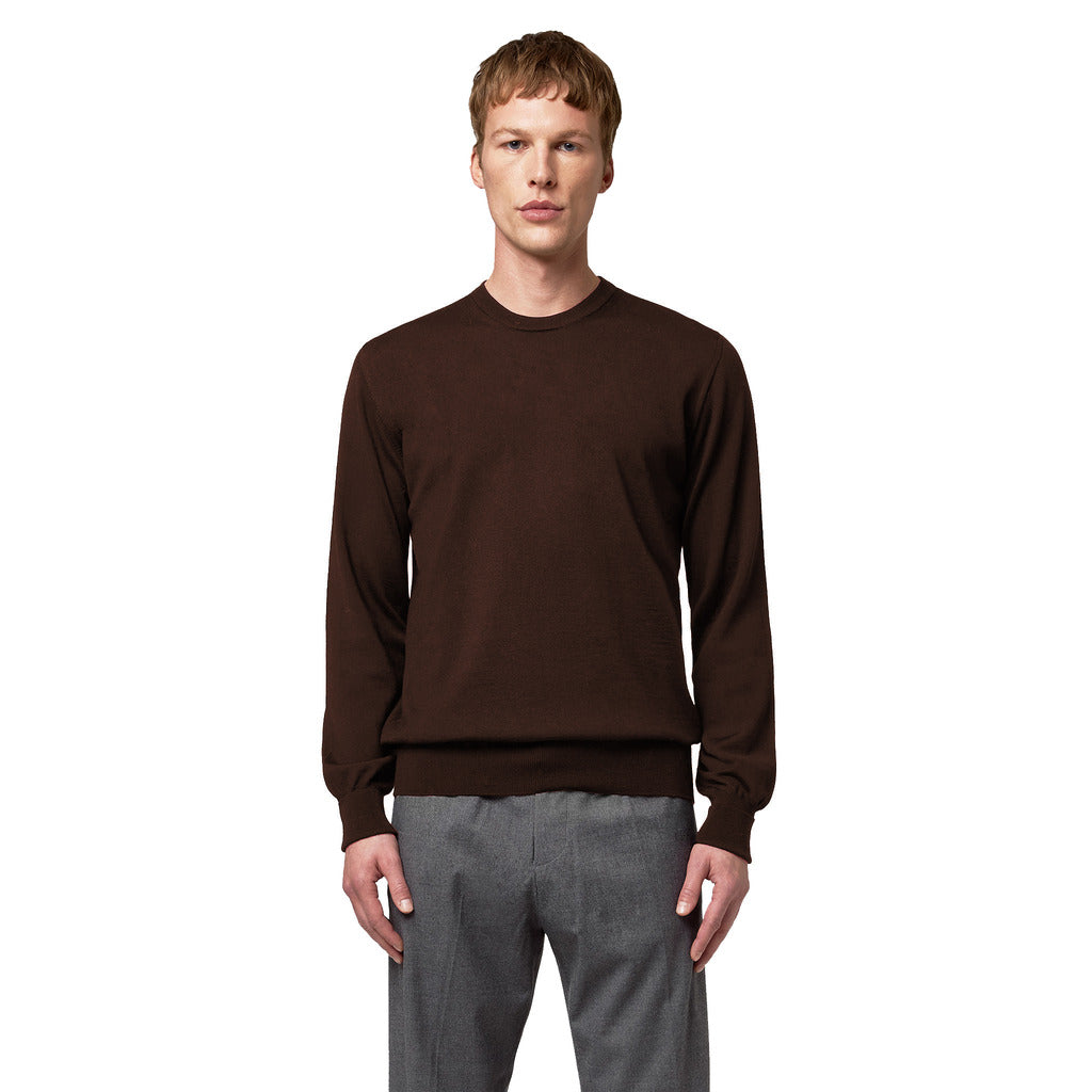 Alpha Studio Men's Brown Sweater