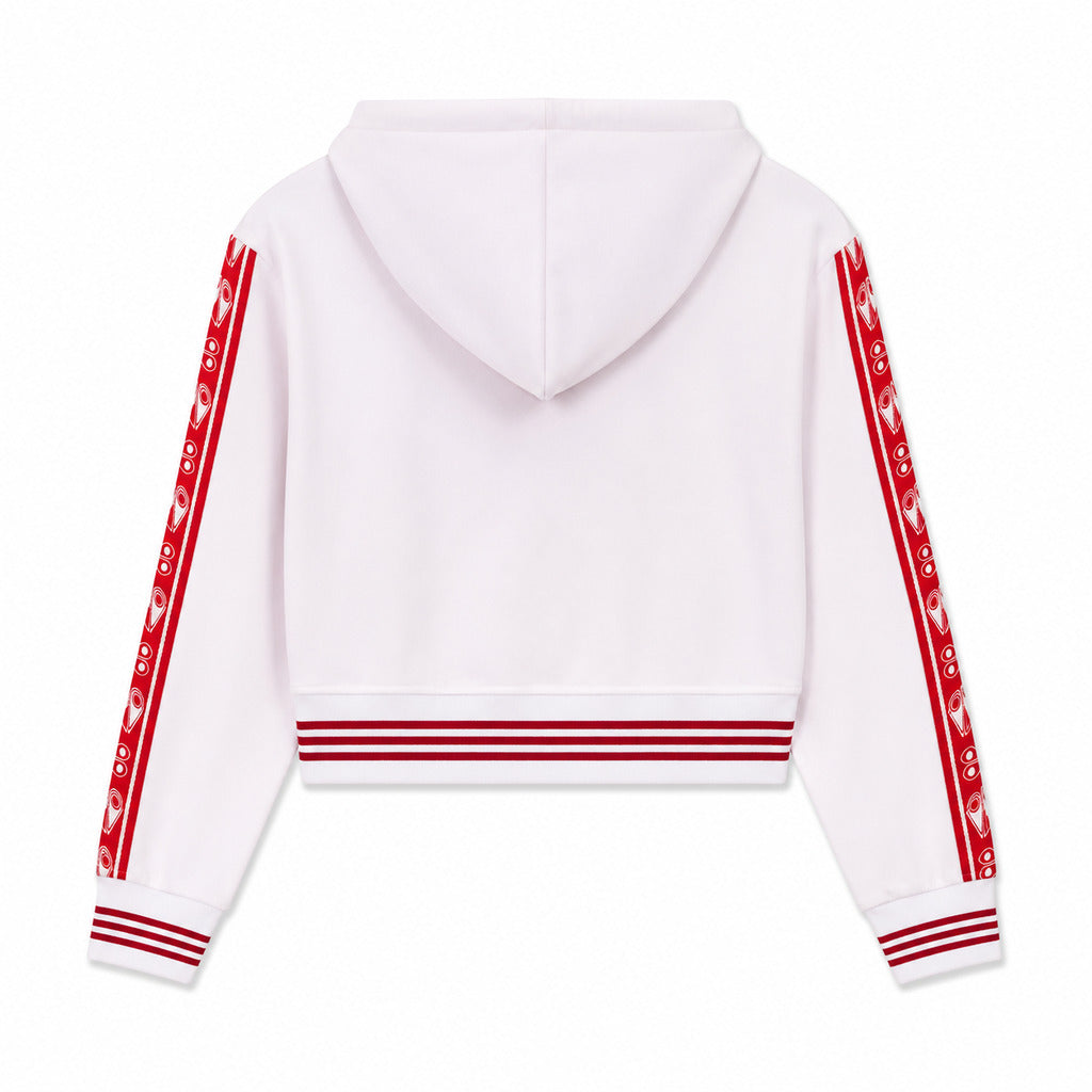 Moose knuckles Women's White Sweatshirt