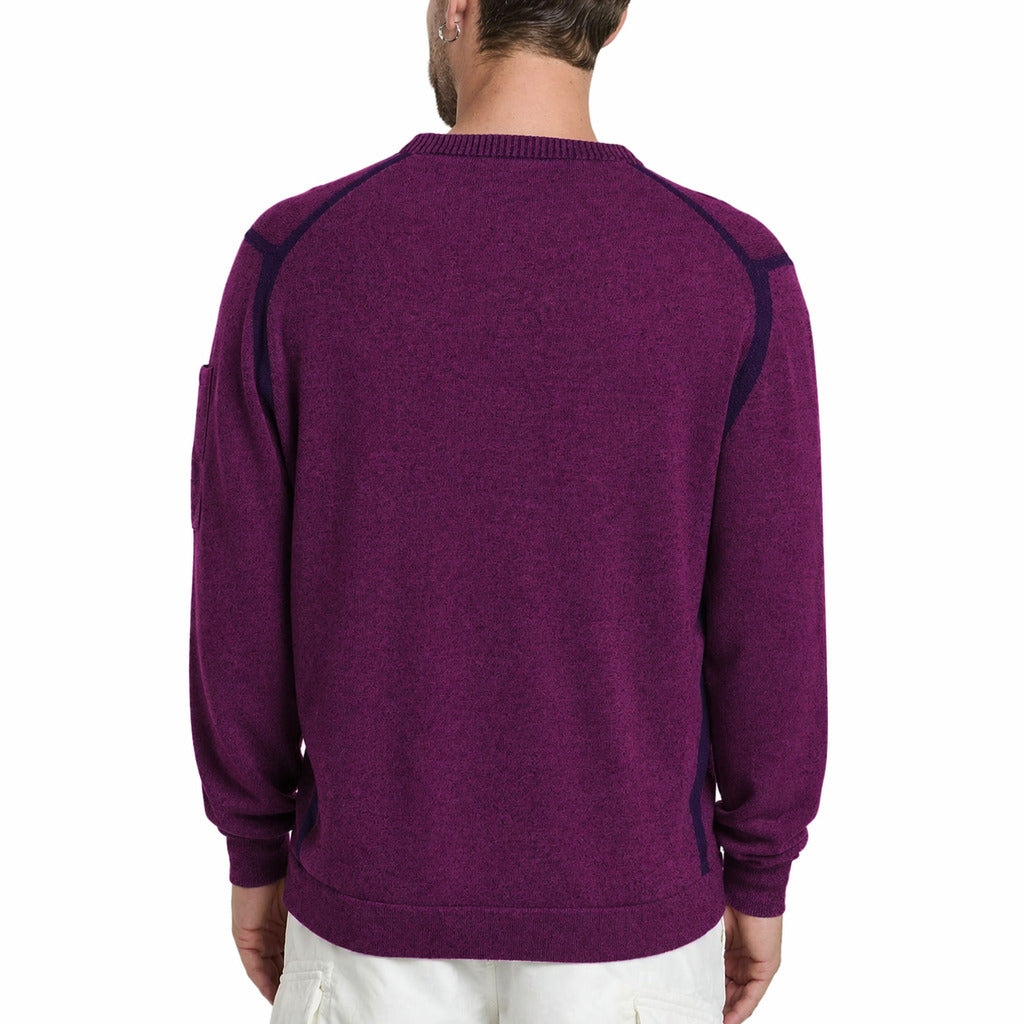C.P. Company Men's Purple Sweater