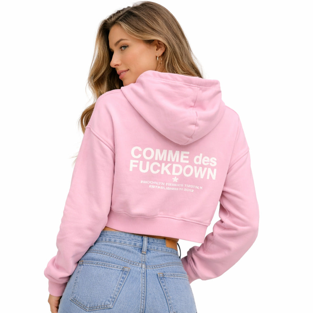 Comme Des Fuckdown Women's Pink Sweatshirt