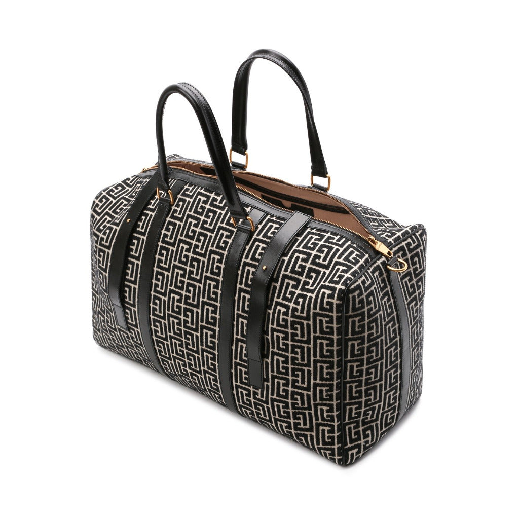 Balmain Men's Black Duffle Bag