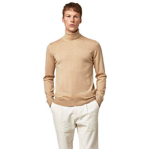 Alpha Studio Men's Beige Sweater