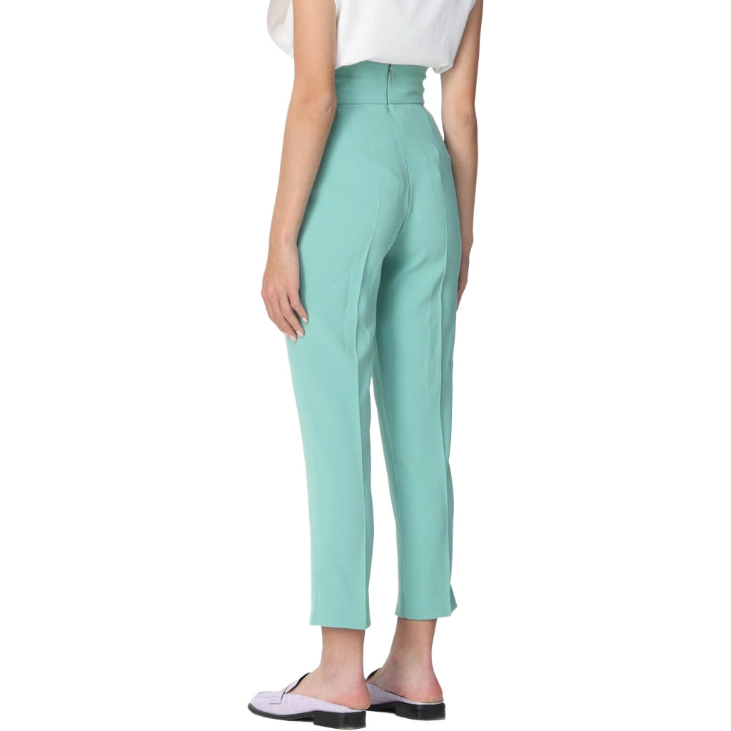 Pinko Women's Green Trousers