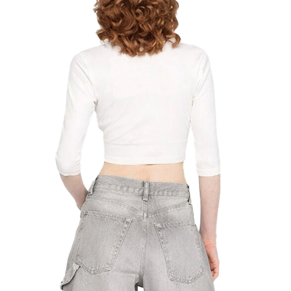 The Attico Women's White Sweater