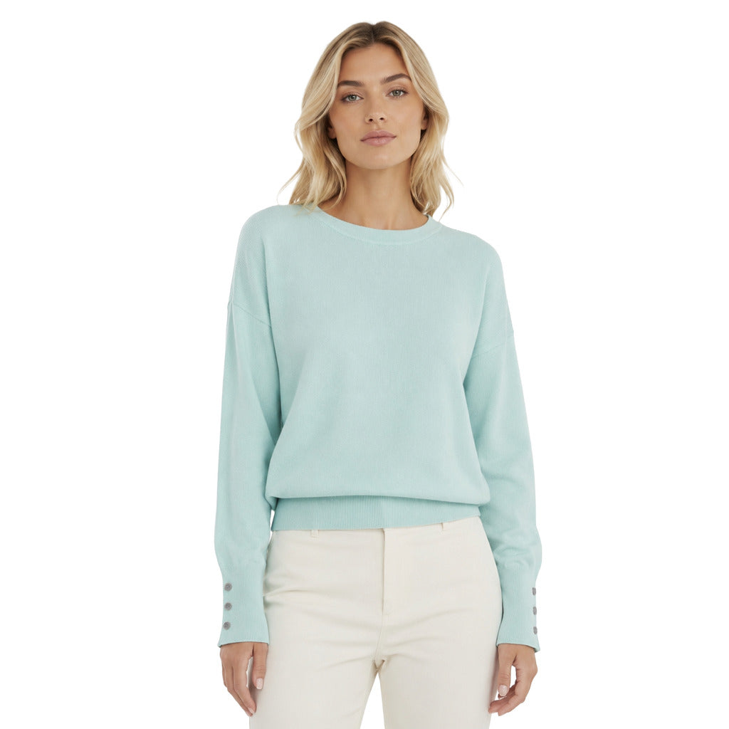 Alpha Studio Women's Green Sweater