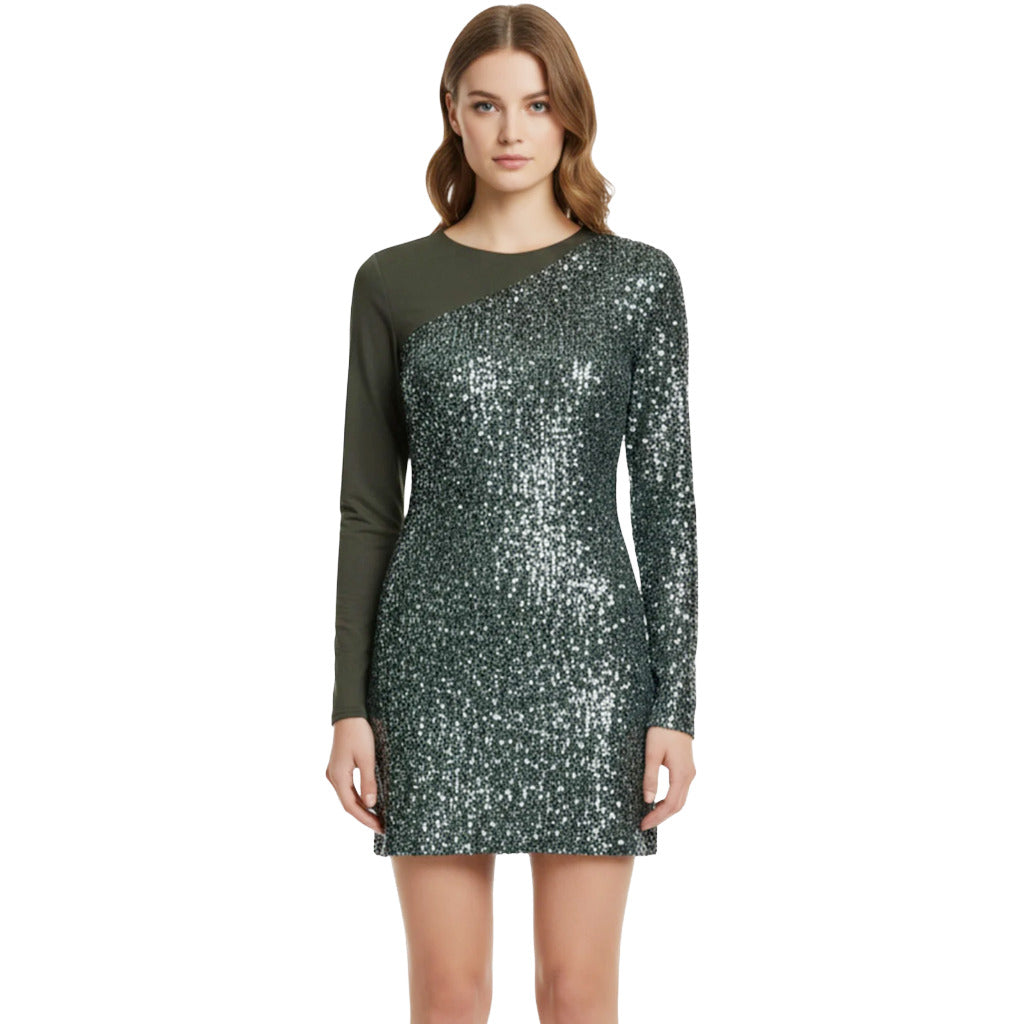 Pinko Women's Green Dress