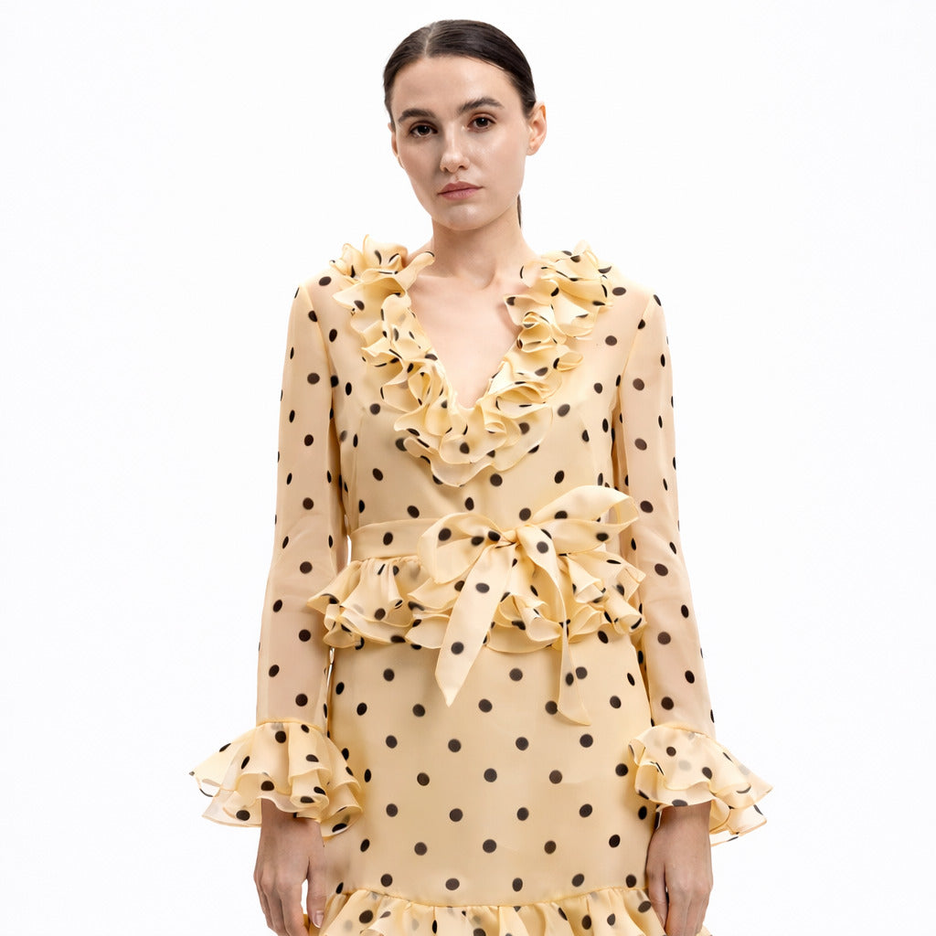 Valentino Garavani Women's Beige Dress
