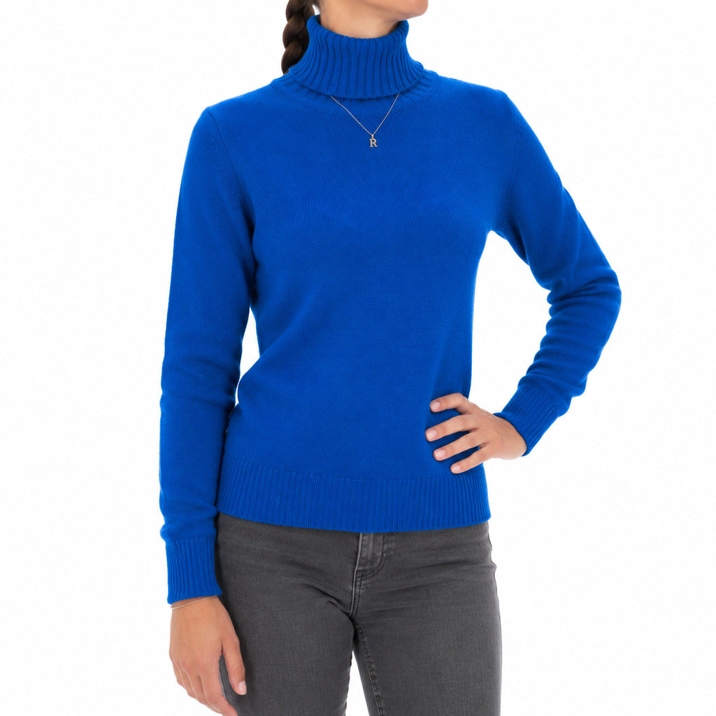 Emilio Romanelli Women's Blue Sweater