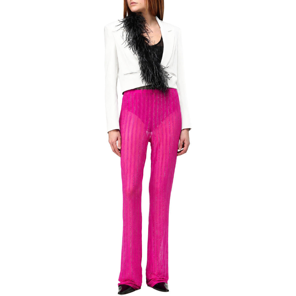 Patrizia Pepe Women's Fuchsia Trousers