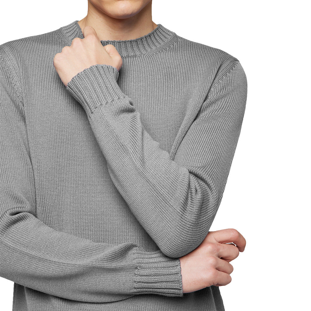 Alpha Studio Men's Grey Sweater