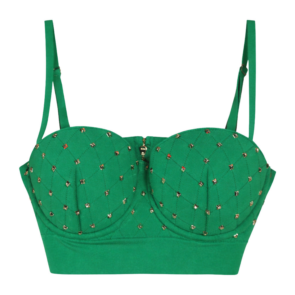 Elisabetta Franchi Women's Green Top