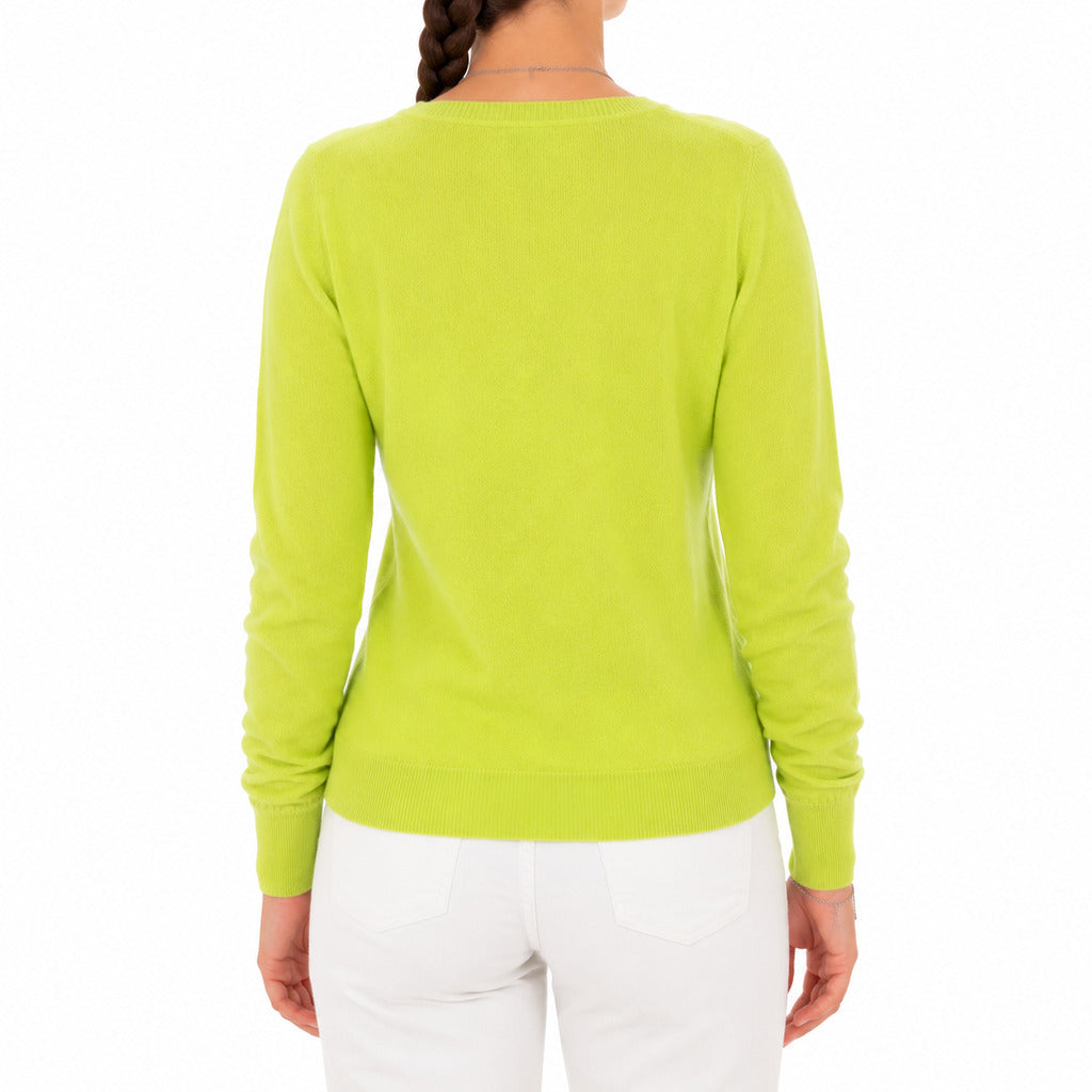 Emilio Romanelli Women's Yellow Sweater