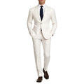 Loro Piana Fabric Men's White Suit