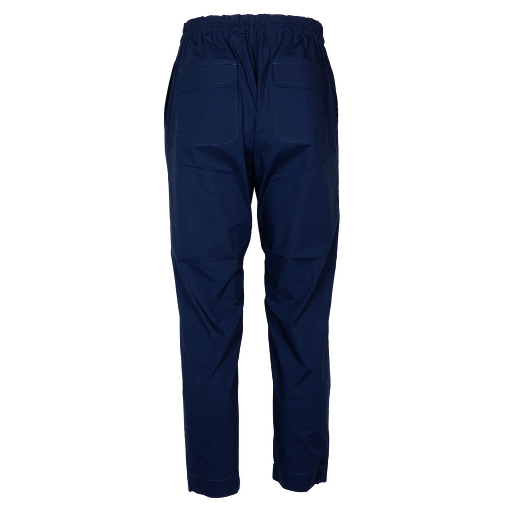 Alpha Studio Men's Blue Trousers