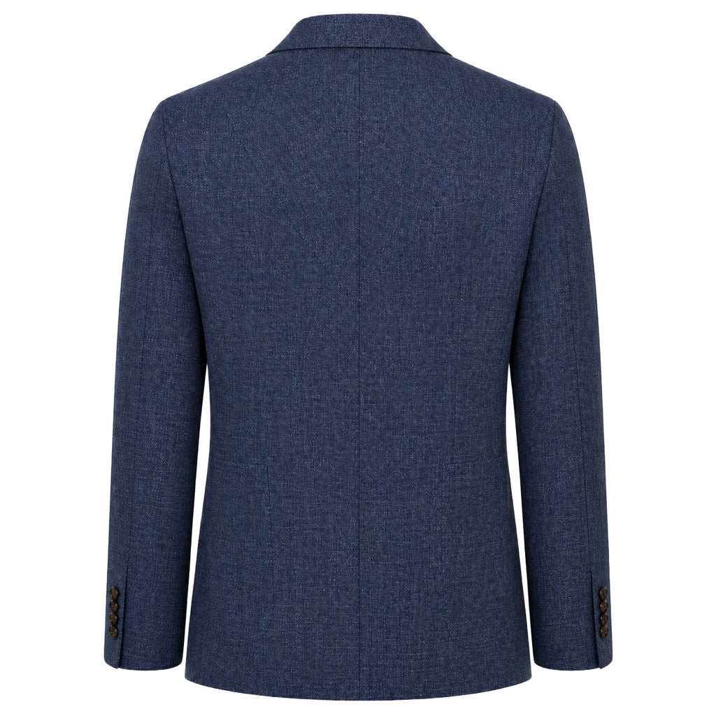 Loro Piana Fabric Men's Blue Blazer