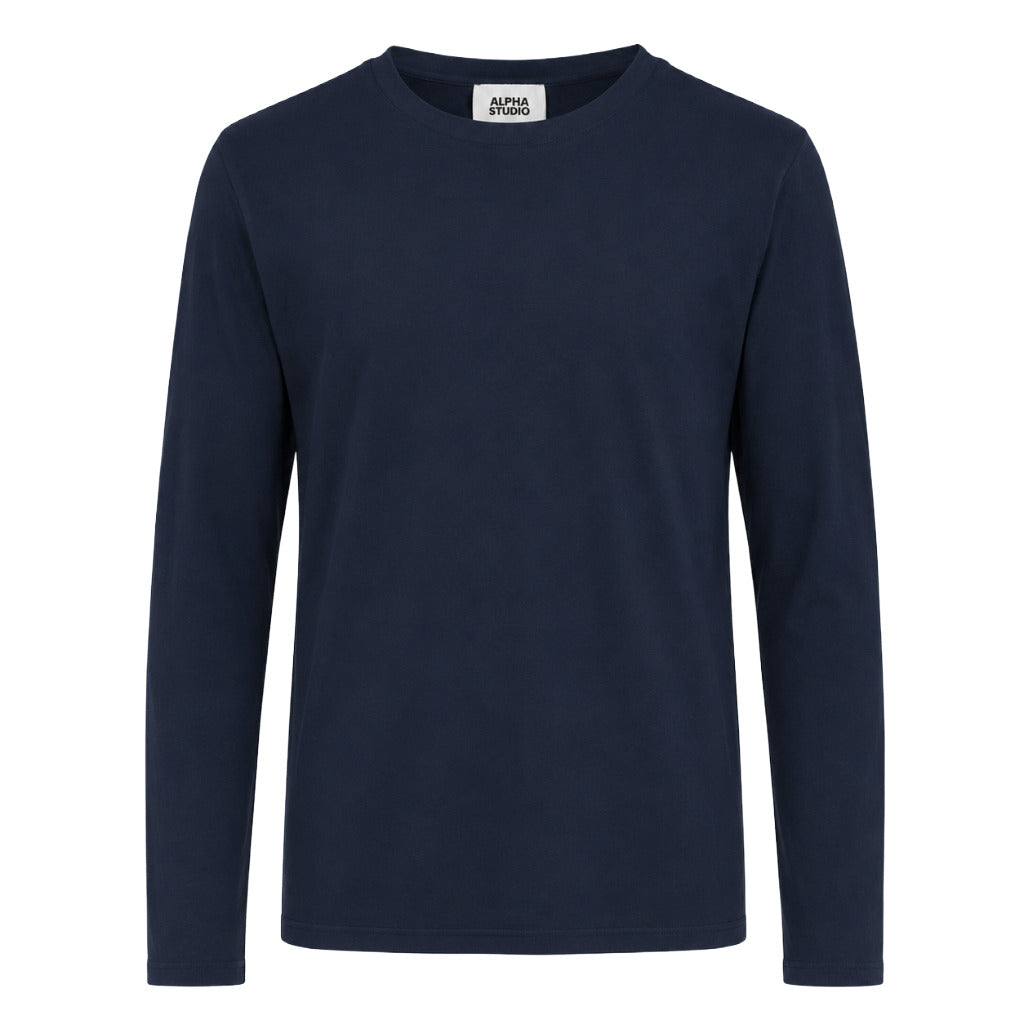 Alpha Studio Men's Blue T-shirt
