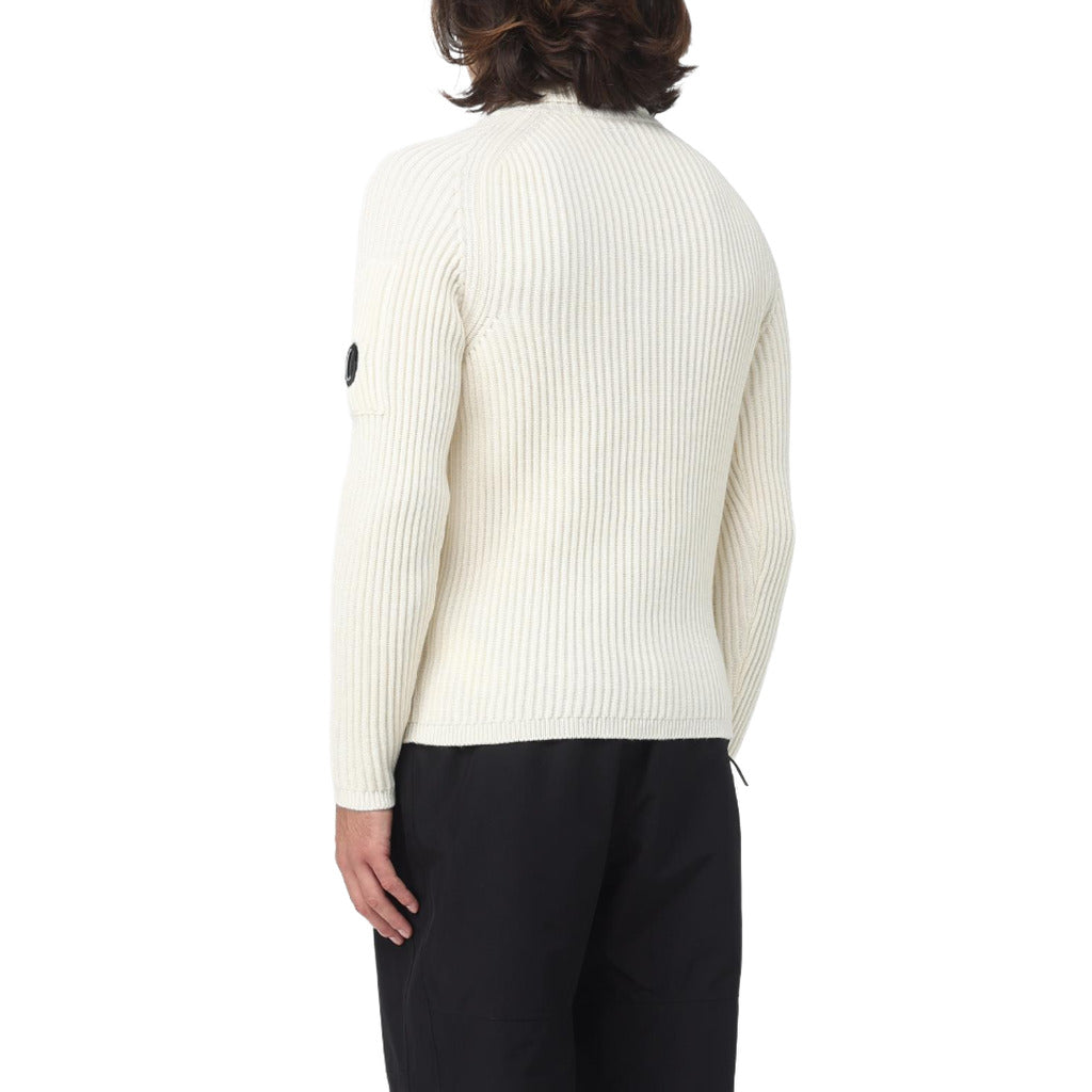 C.P. Company Men's White Sweater