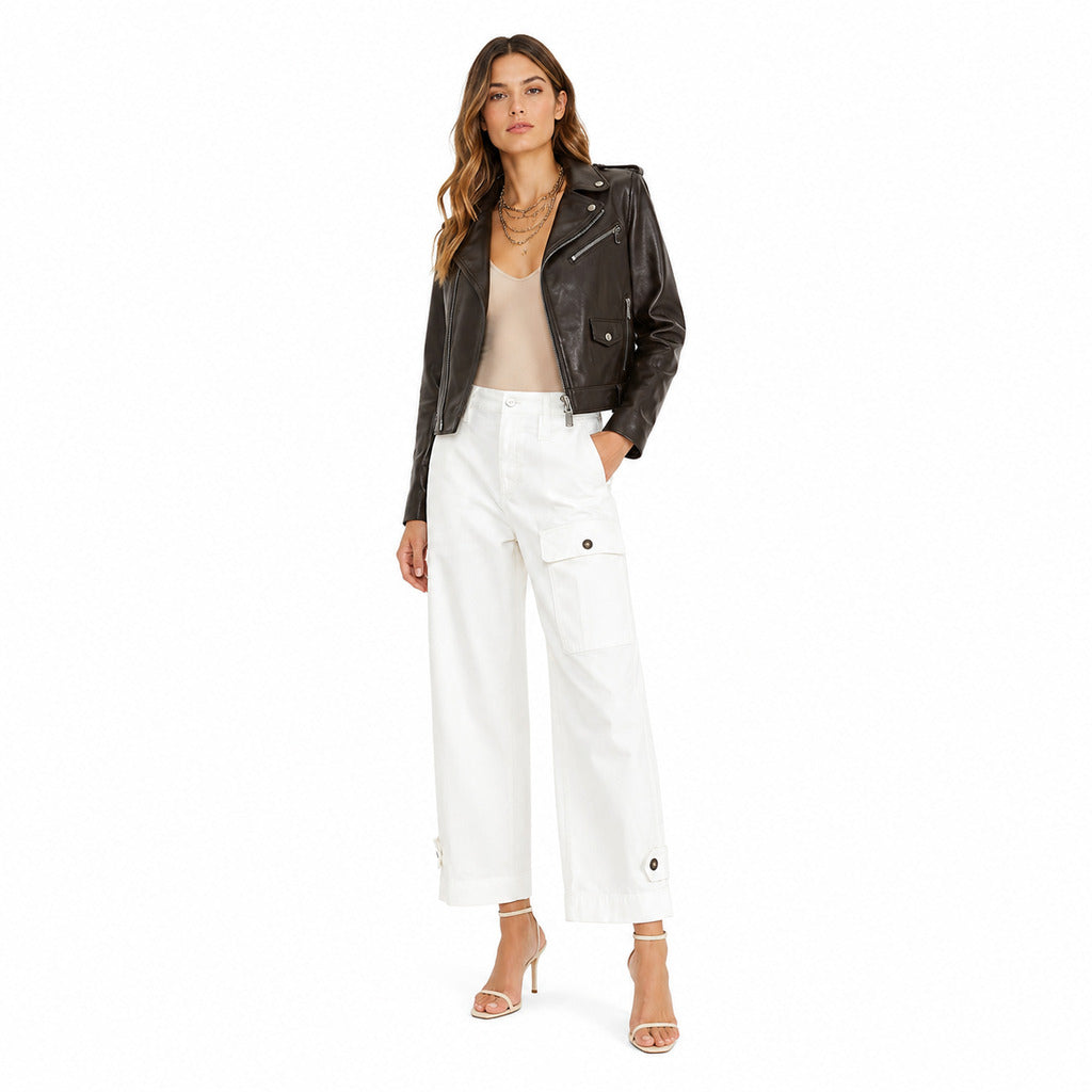 Pinko Women's White Trousers