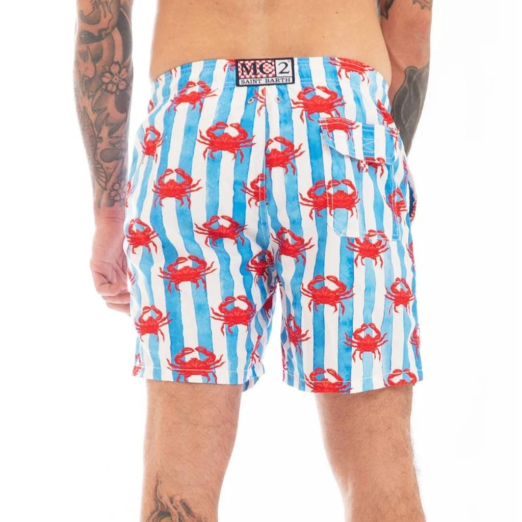 MC2 Saint Barth Men's Multicolor Swimwear