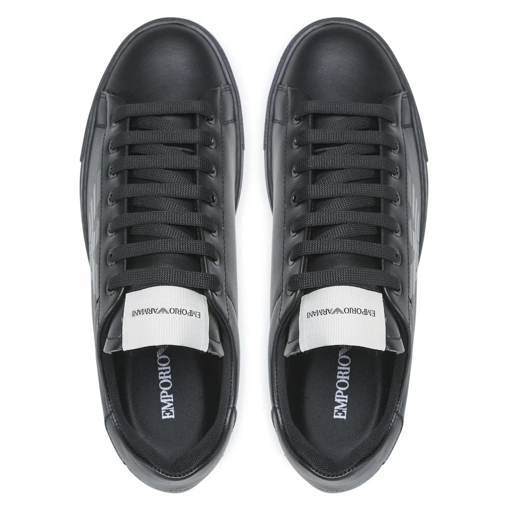 Emporio Armani Men's Black Sneakers