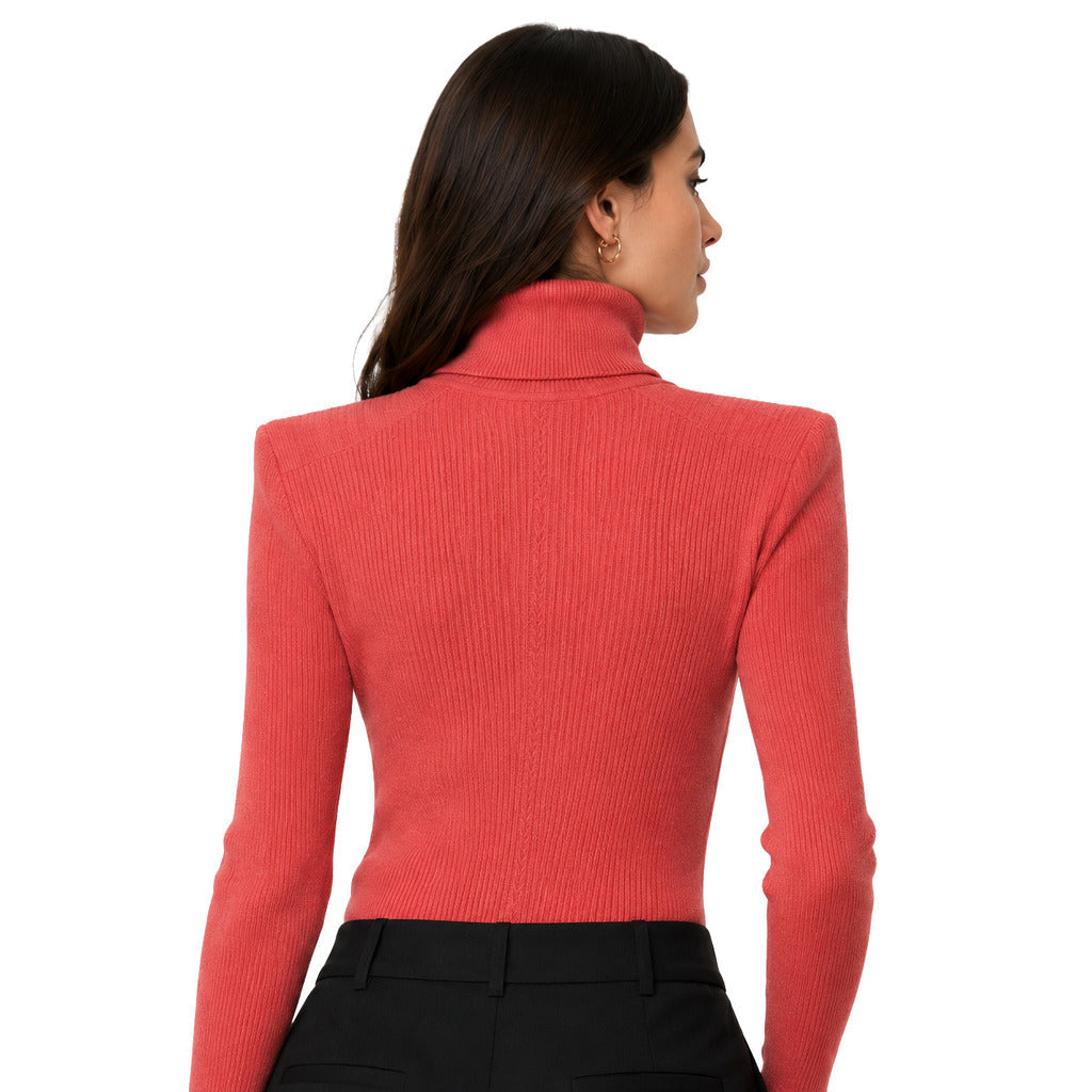 Balmain Women's Pink Knit Top