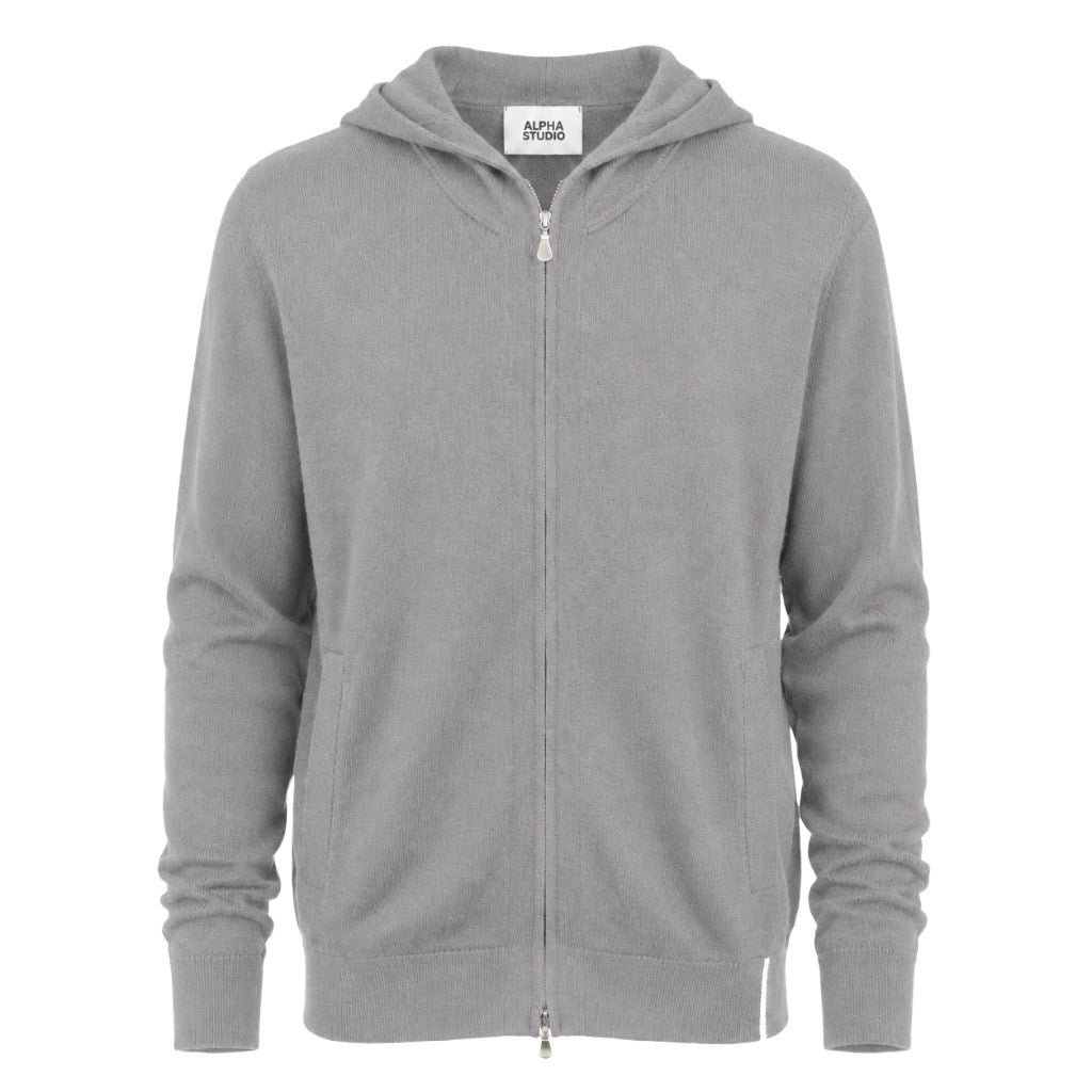 Alpha Studio Men's Grey Sweatshirt