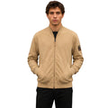 Parajumpers Men's Beige Full-Zip Sweatshirt