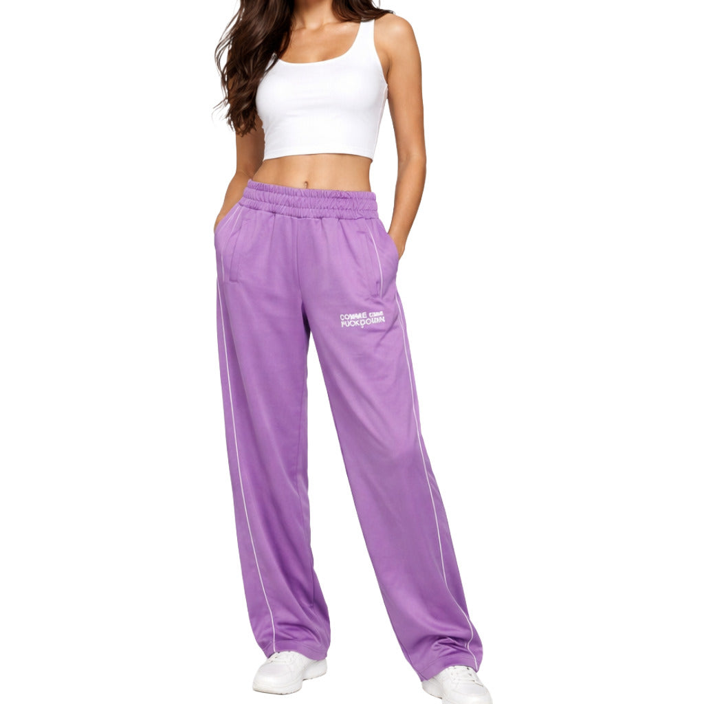 Comme Des Fuckdown Women's Purple Trousers