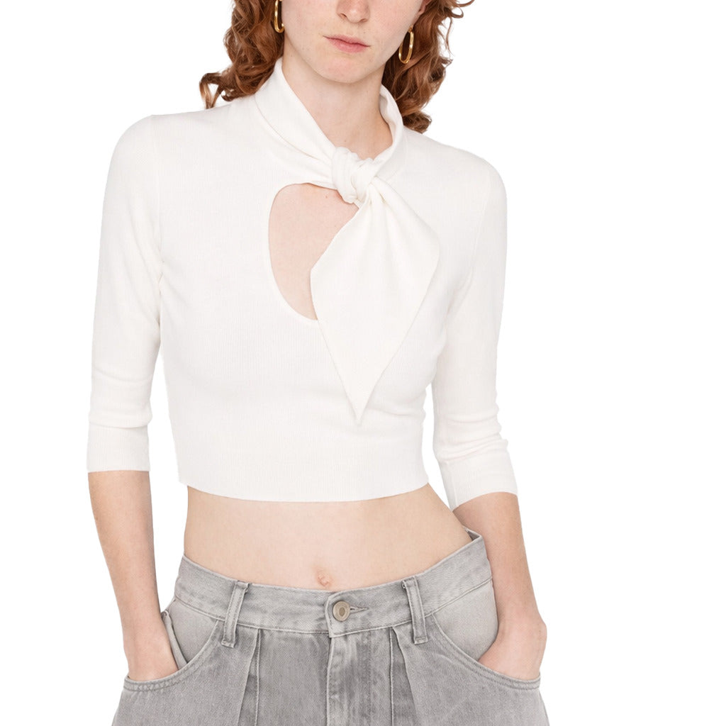 The Attico Women's White Sweater